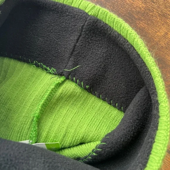 Bula Green Ribbed Knit Beanie - Picture 3 of 5